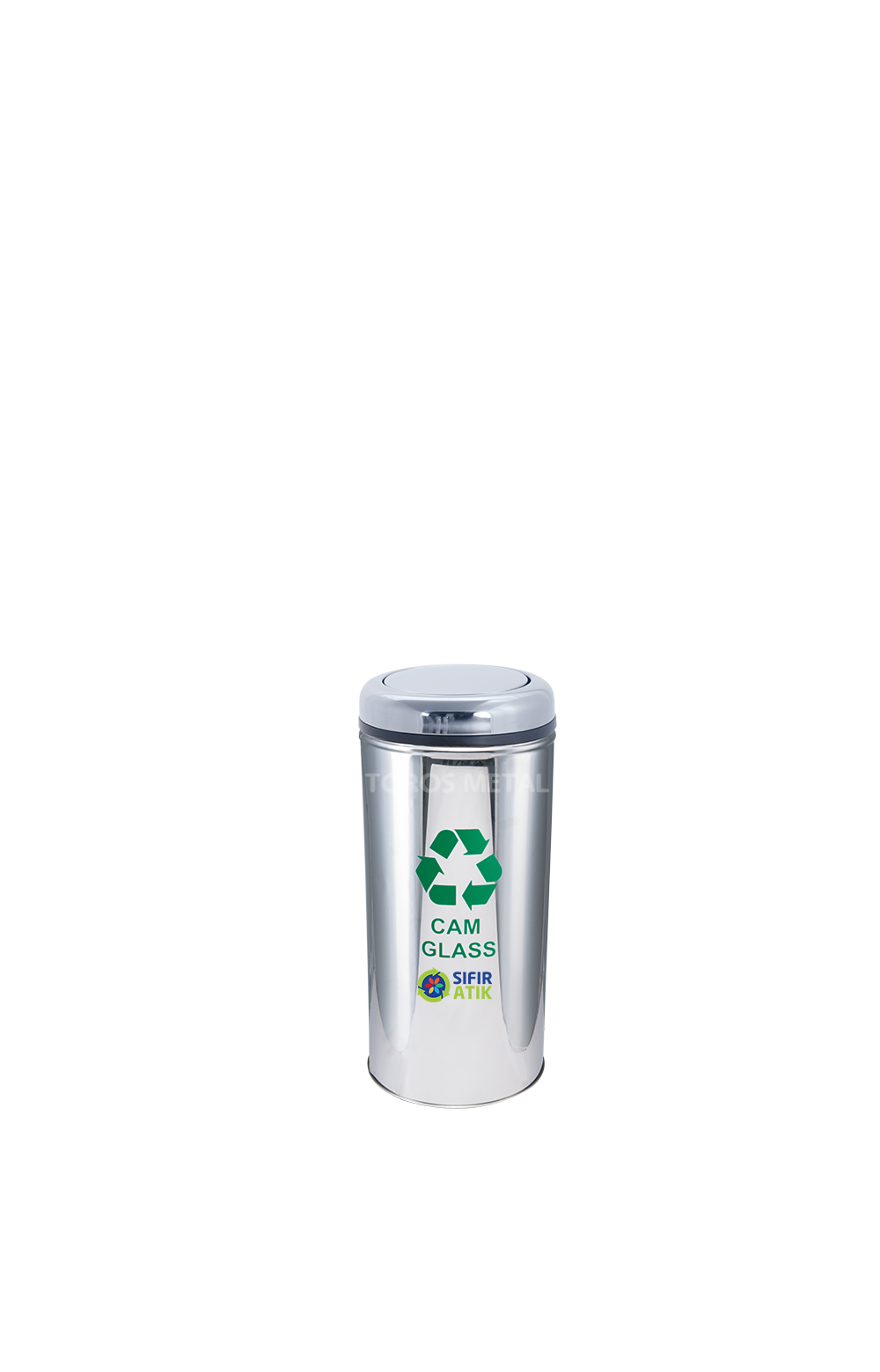 TM-1002D WASTE BIN STAINLESS