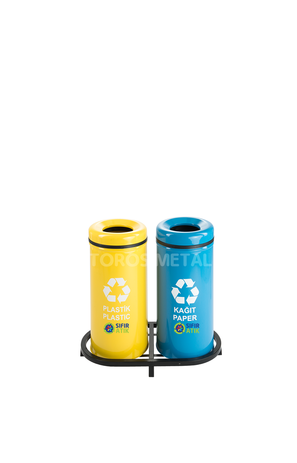 TM-1003C WASTE BIN COLORED PLATFORM