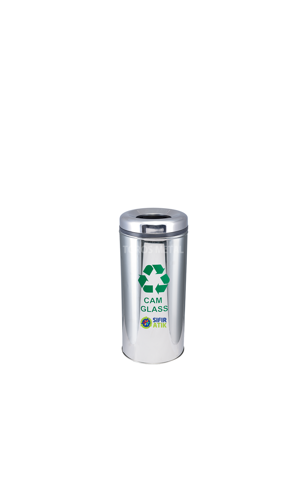 TM-1004D WASTE BIN STAINLESS