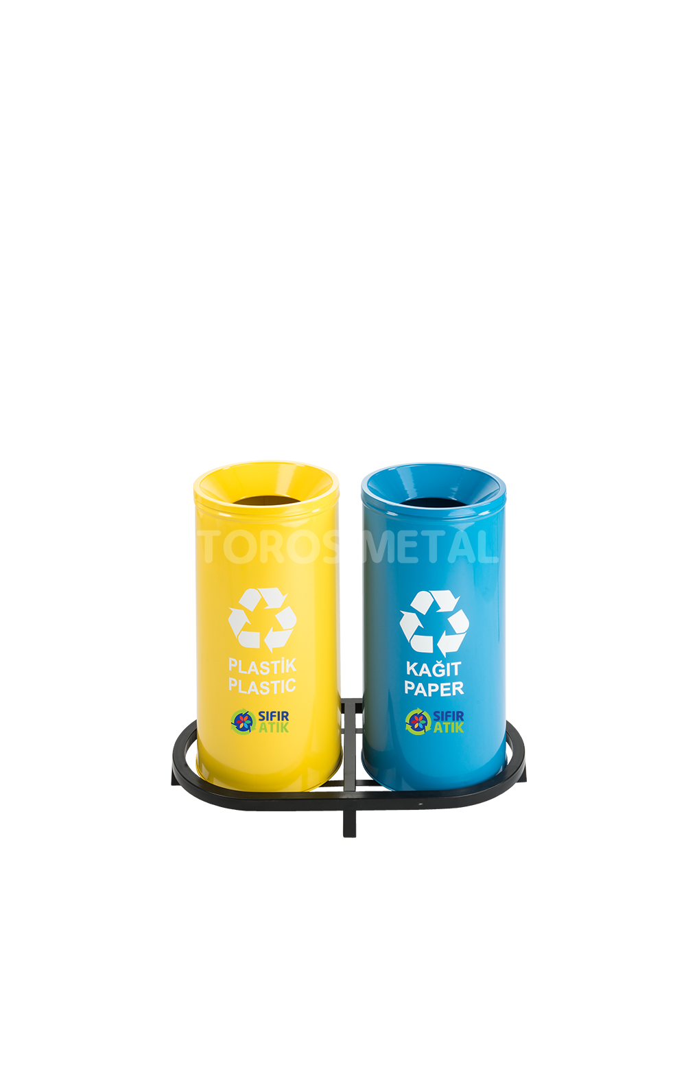 TM-1005C WASTE BIN COLORED PLATFORM