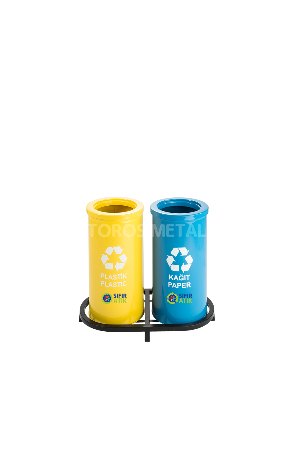 TM-1009C WASTE BIN COLORED PLATFORM