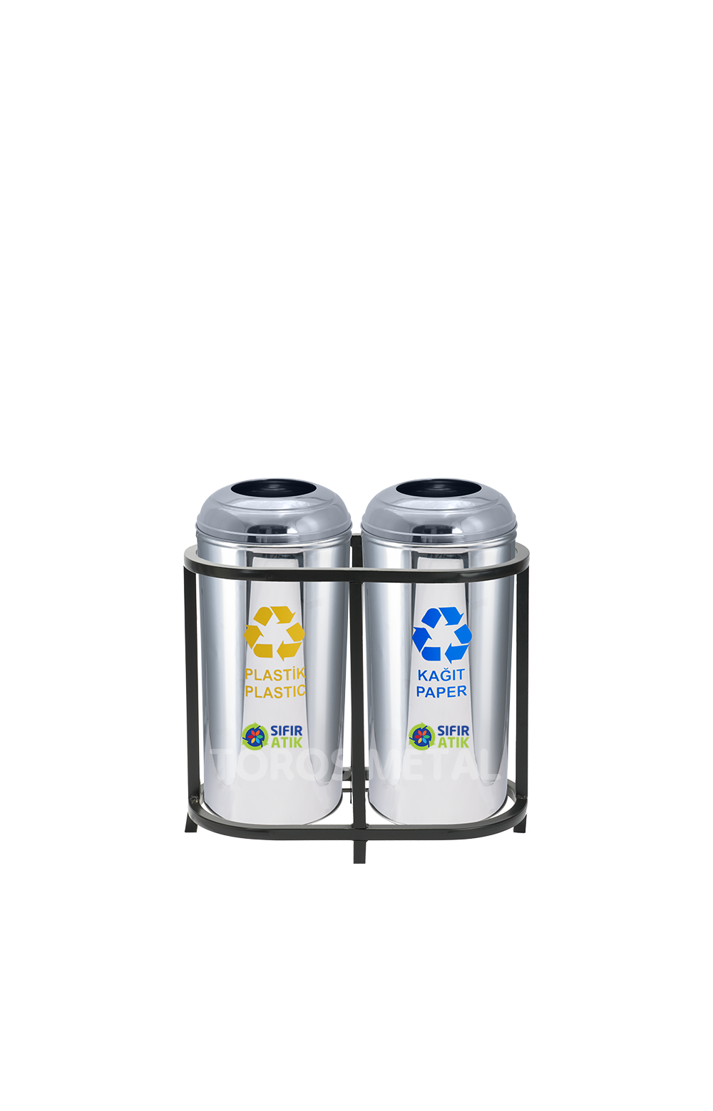 TM-1016C WASTE BIN STAINLESS PLATFORM