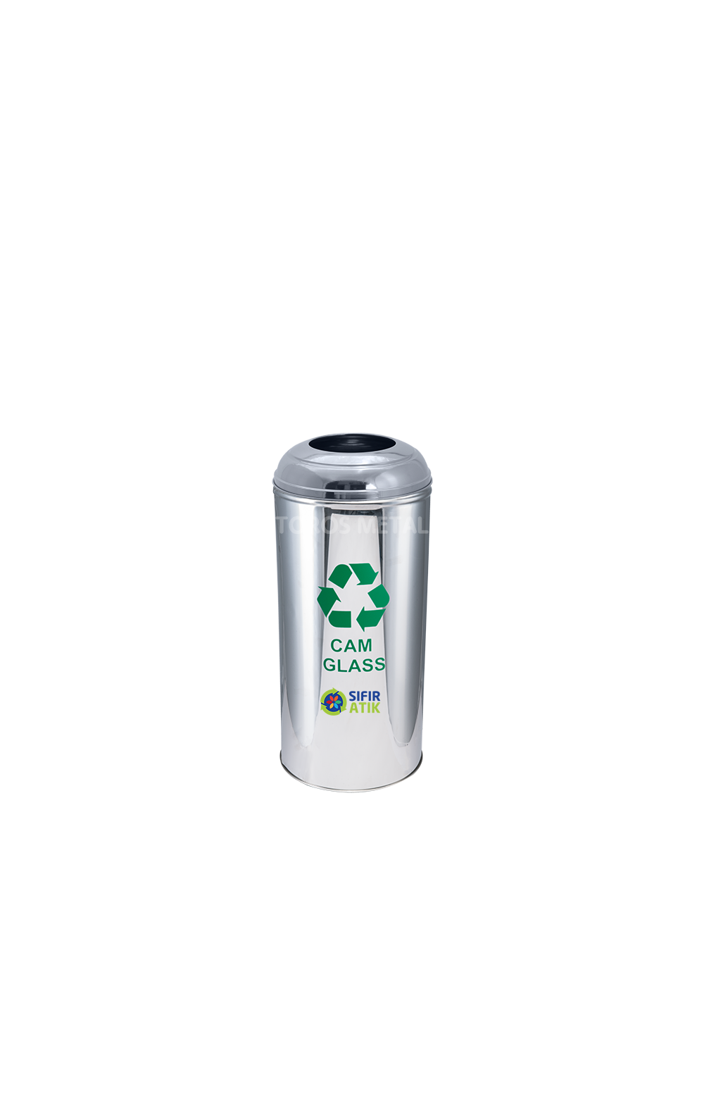 TM-1016D WASTE BIN STAINLESS