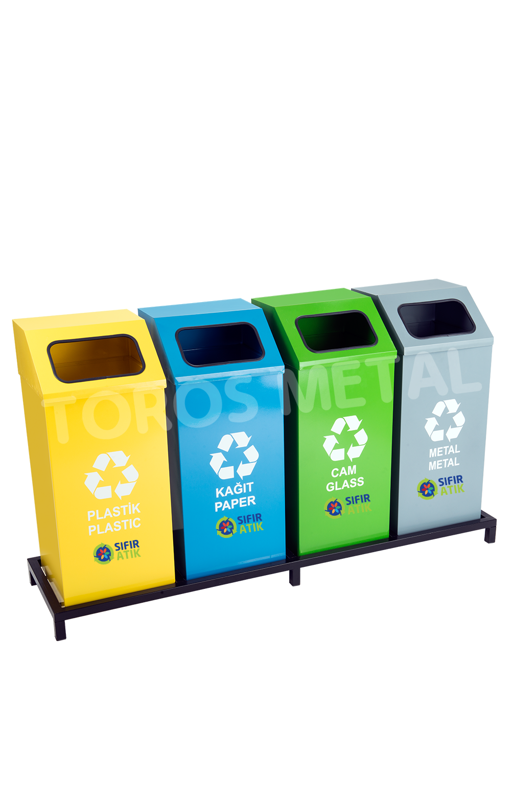 TM-1017A WASTE BIN STAND COLORED