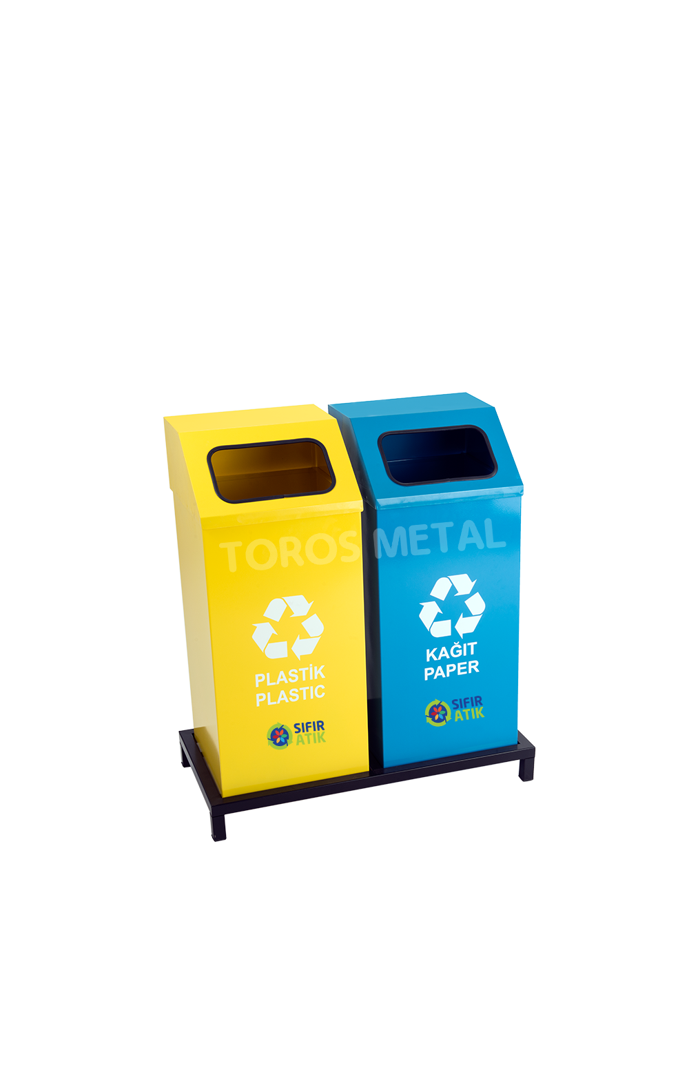 TM-1017C WASTE BIN STAND COLORED