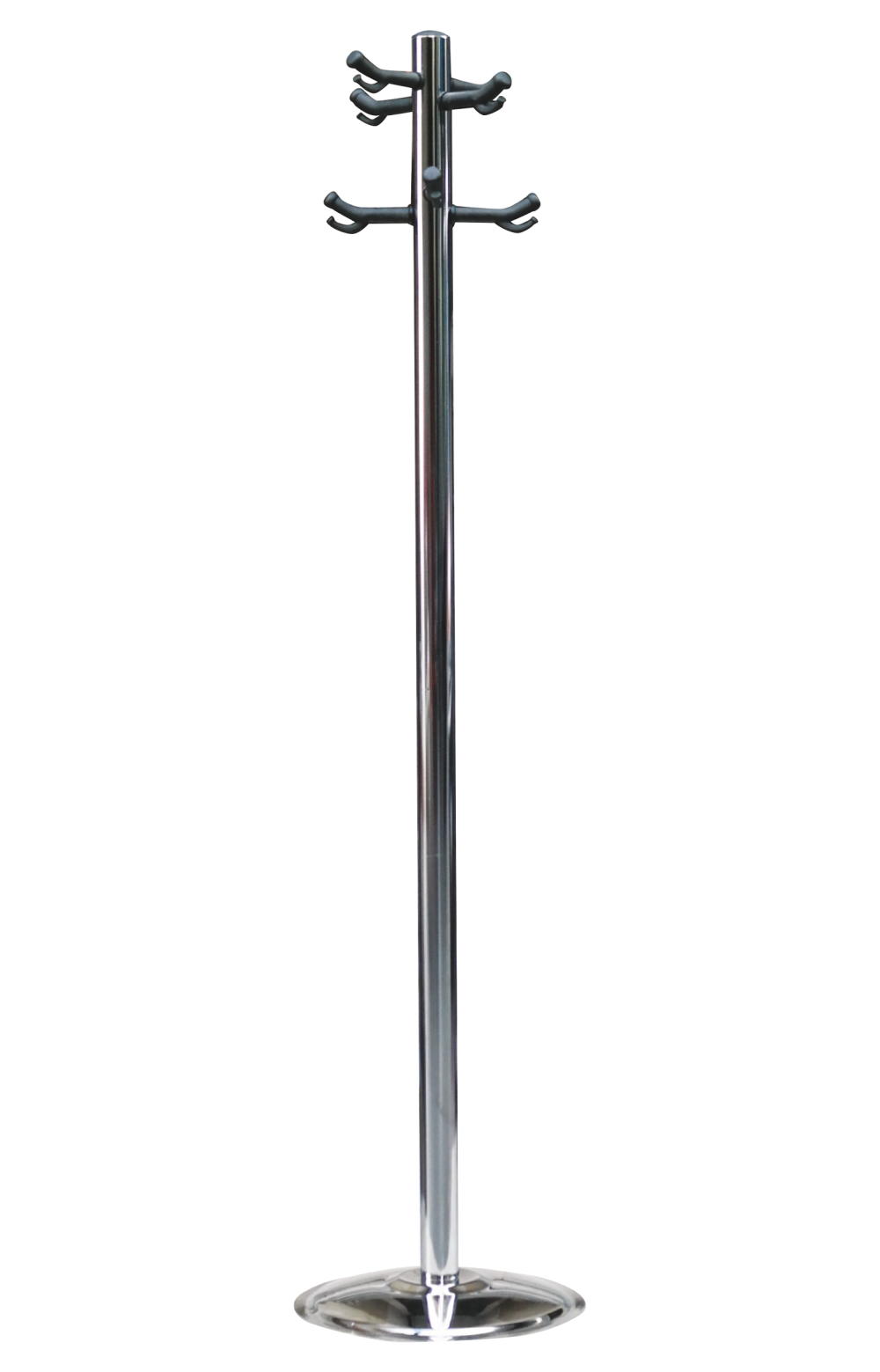 TM 103 B METAL COAT STAND CHROMED PLASTIC ARM