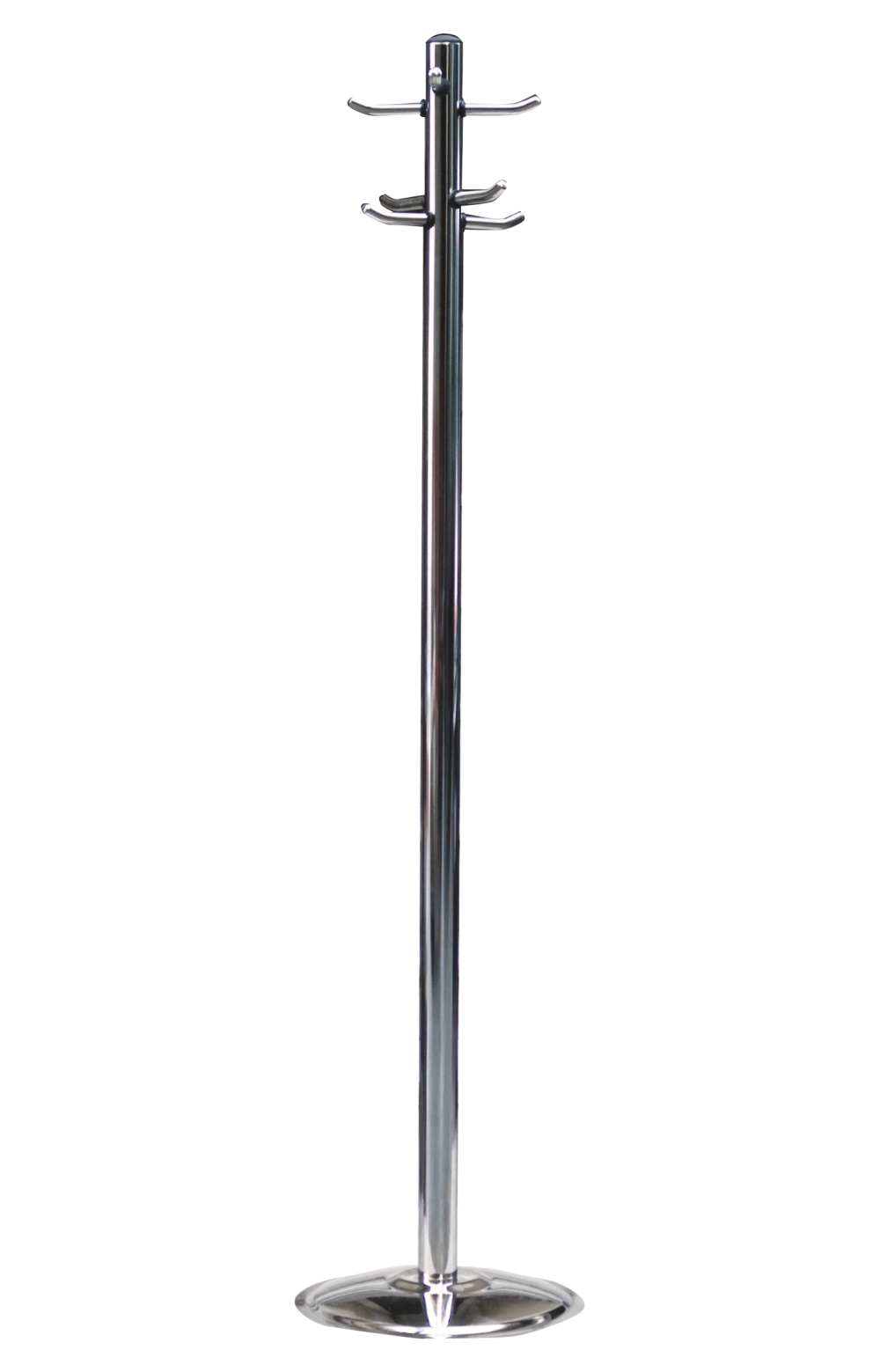 TM 103 METAL COAT STAND CHROMED IRON ARM