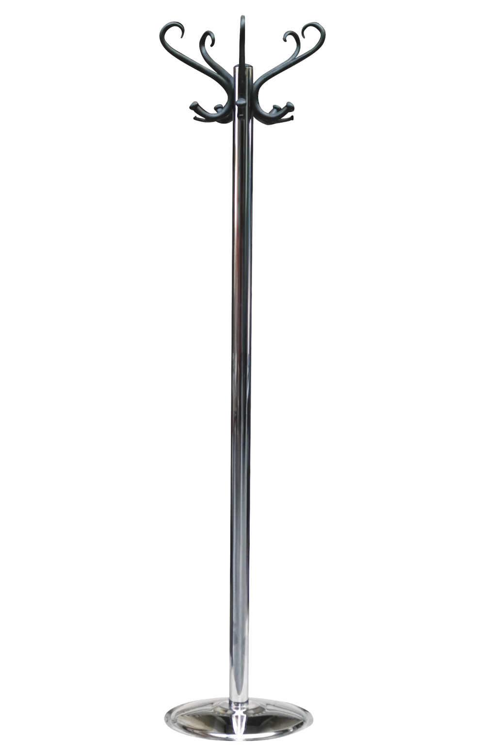 TM 104 B BAMBOO COAT STAND CHROMED