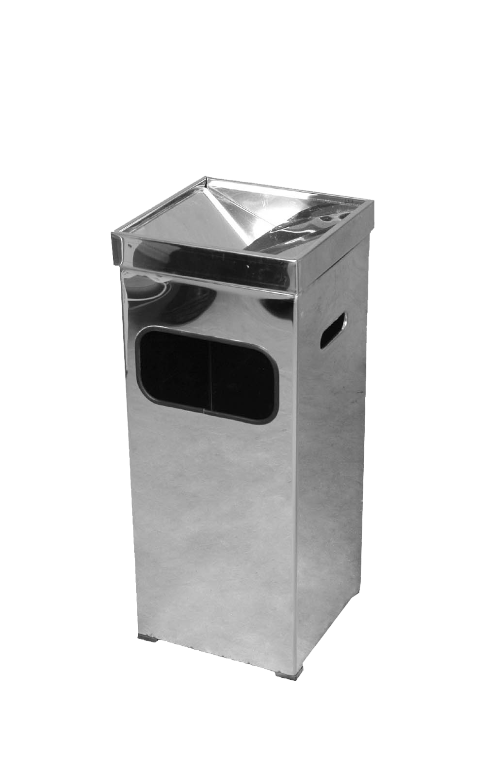 TM 158 SQUARE ASHTRAY STAINLESS